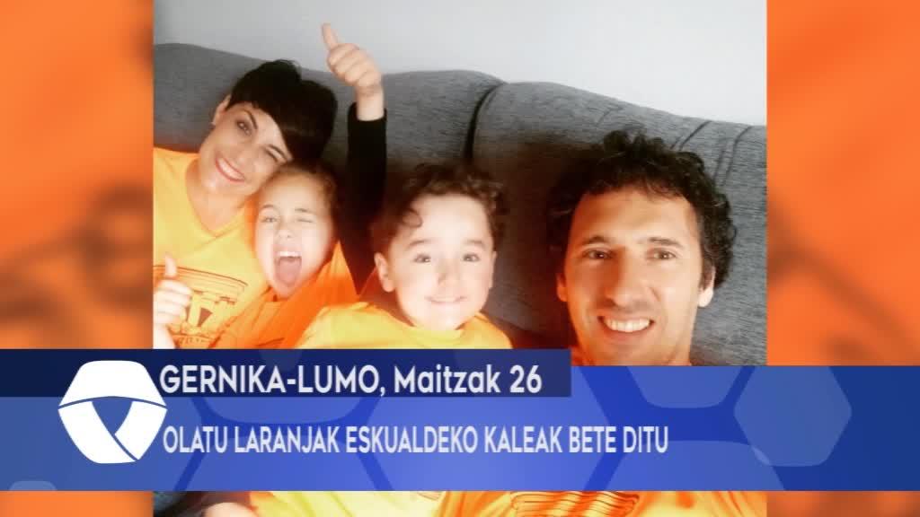 OLATU LARANJAK ESKUALDEKO KALEAK BETE DITU
