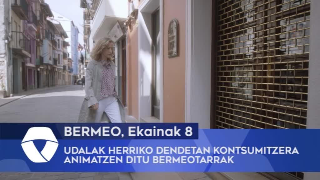 Bermeoko Udalak herriko dendetan kontsumitzera animatzen ditu bermeotarrak