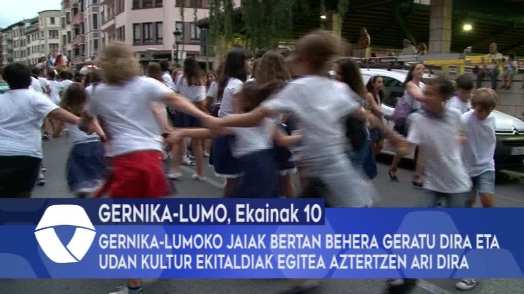Gernika-Lumoko jaiak bertan behera geratu dira eta udan kultur ekitaldiak egitea aztertzen ari dira