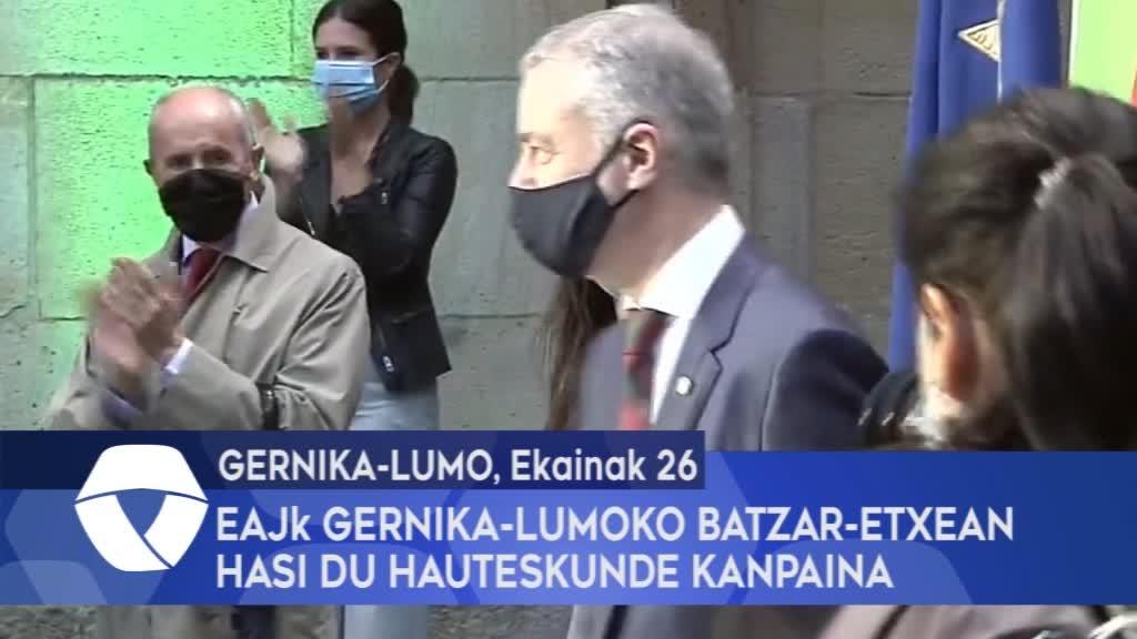 EAJk Gernika-Lumoko Batzar-Etxean eman dio hasiera hauteskunde kanpainari