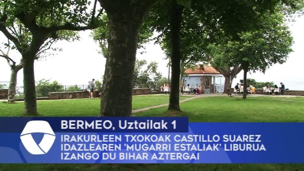 Irakurleen Txokoak Castillo Suarez idazlearen ‘Mugarri Estaliak’ liburua izango du bihar aztergai