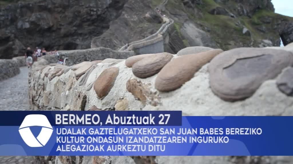 Bermeoko Udalak Gaztelugatxeko San Juan babes bereziko kultur ondasun izendatzearen inguruko alegazioak aurkeztu ditu