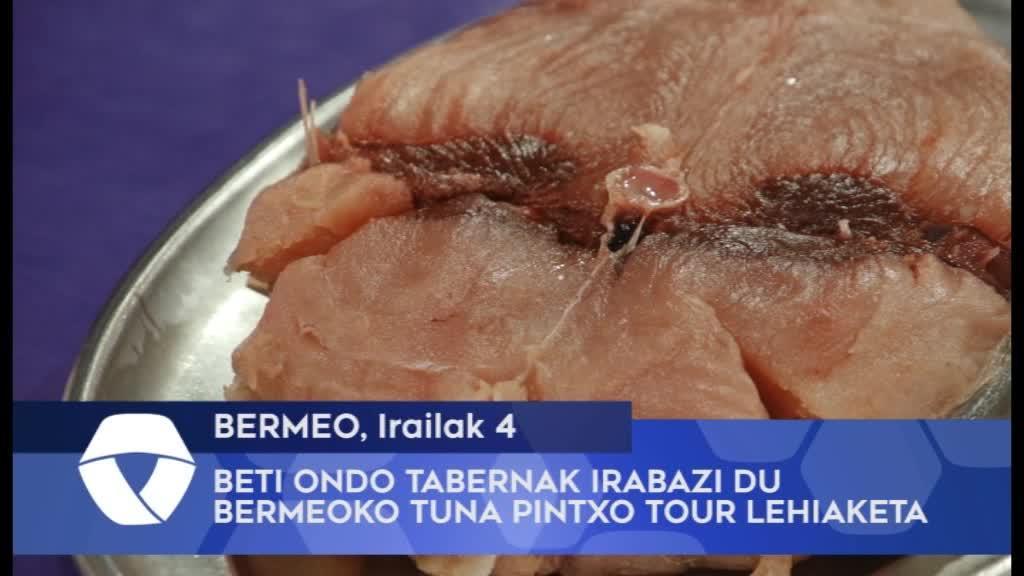Beti Ondo tabernak irabazi du Bermeoko Tuna Pintxo Tour lehiaketa
