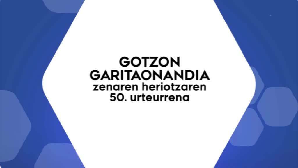 GOTZON GARITAONANDIA zenaren heriotzaren 50 urteurrena
