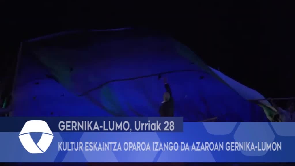 Kultur eskaintza oparoa izango da azaroan Gernika-Lumon