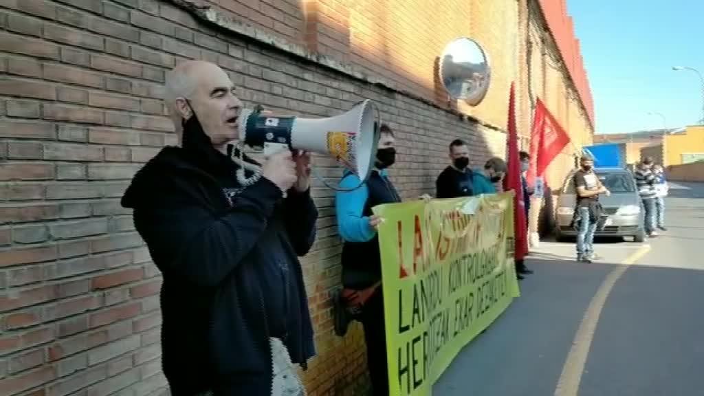 LOSAL ENPRESAKO AZKEN ISTRIPUA SALATU DU LAB SINDIKATUAK