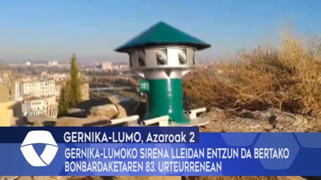 Gernika-Lumoko sirena Lleidan entzun da bertako bonbardaketaren 83. urteurrenean