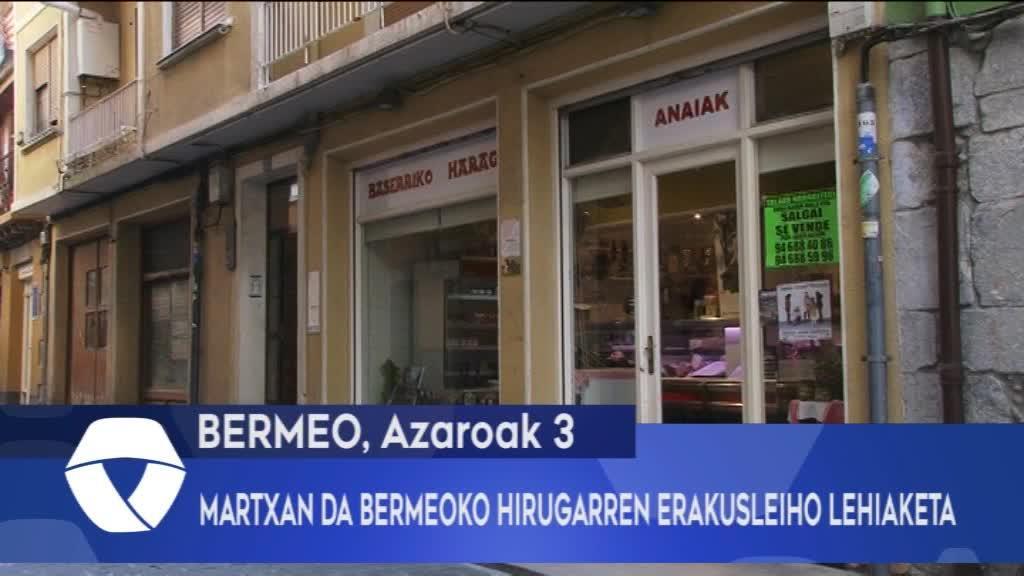 Martxan da Bermeoko hirugarren erakusleiho lehiaketa
