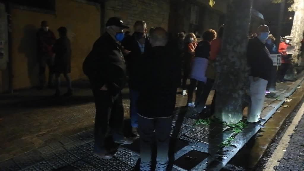 Kalitatezko osasun publikoaren aldeko elkarteratzeak egin dituzte hirugarren astez Bermeon eta Gernika-Lumon