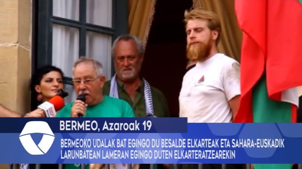 Bermeoko Udalak bat egingo du Besalde elkarteak eta Sahara-Euskadik larunbatean Lameran egingo duten elkarteratzearekin