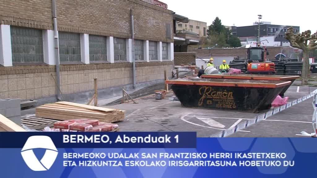 Bermeoko Udalak San Frantzisko Herri Ikastetxeko eta Hizkuntza Eskolako irisgarritasuna hobetuko du