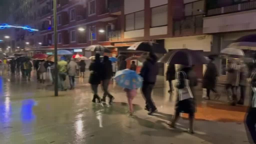 PRESOEN ALDEKO MANIFESTAZIOA BURUTU DU GERNIKA-LUMOKO SARE-K