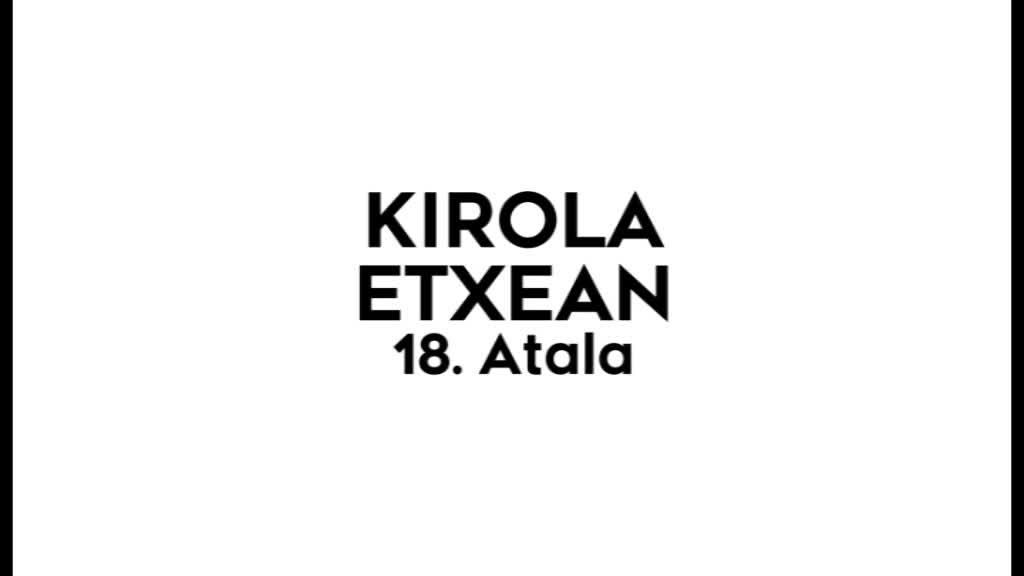 Kirola Etxean 18. atala