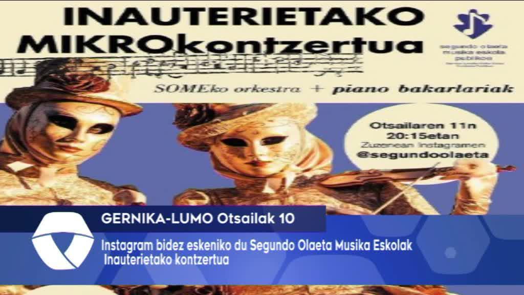SOME-K INSTAGRAM BIDEZKO ARATUSTE KONTZERTUA ESKEINIKO DU OTSAILAREN 11AN