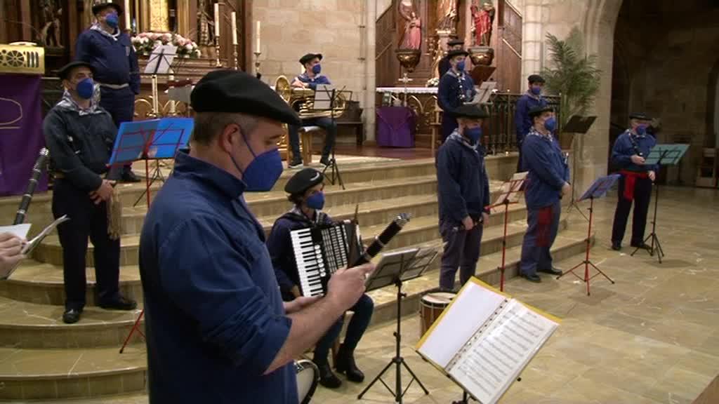 Kankinkabara Txistu Taldea Bermeoko Santa Eufemia elizan