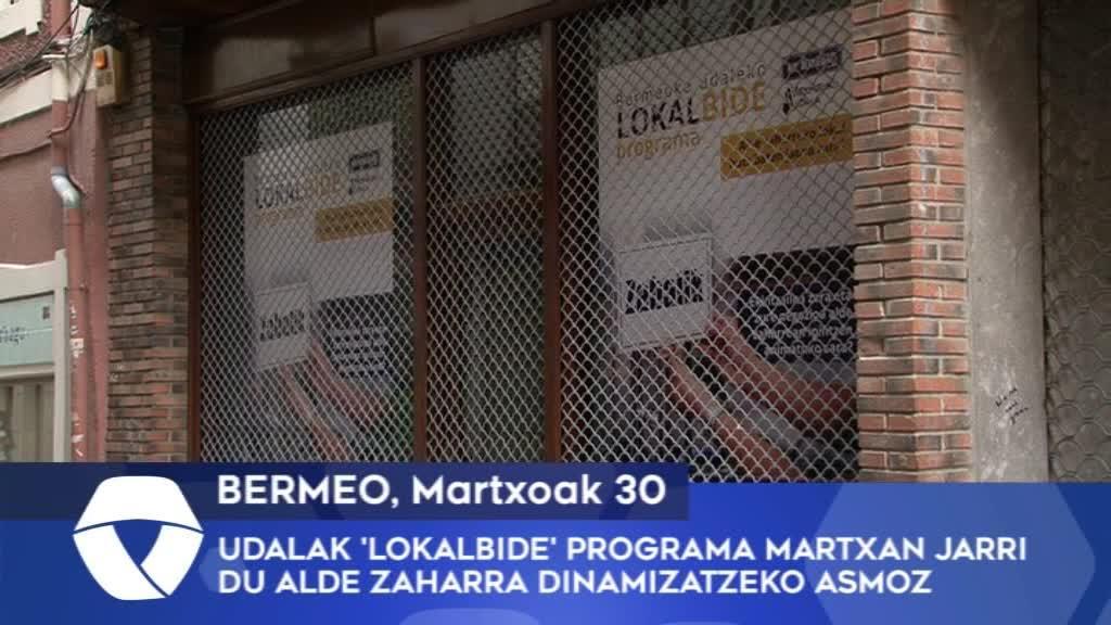 Bermeoko Udalak Lokalbide programa martxan jarri du Alde Zaharra dinamizatzeko asmoz
