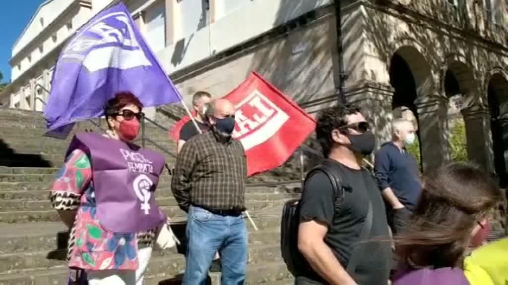 6 KIDEREN ATXILOKETA SALATU DU LAB SINDIKATUAK