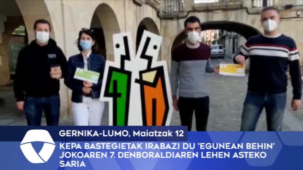 Kepa Bastegietak irabazi du ‘Egunean Behin’ jokoaren 7. denboraldiaren lehen asteko saria