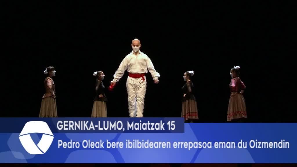 Pedro Oleak bere ibilbidearen errepasoa eman du, Oizmendin