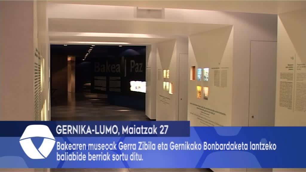 Bakearen Museoak Gerra Zibila eta Gernikako Bonbardaketa lantzeko baliabide berriak sortu ditu