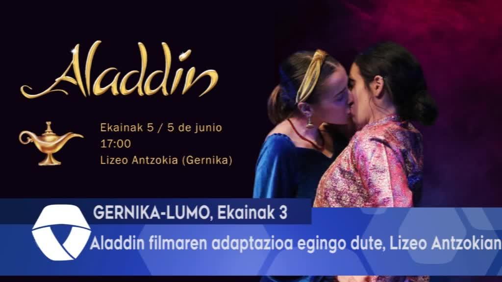 Aladdin filmaren adaptazioa egingo dute, Lizeo Antzokian