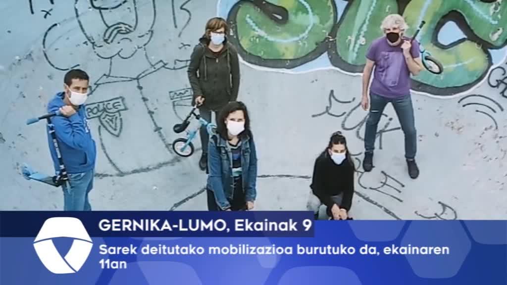 Gernika-Lumoko Sarek deitutako mobilizazioa burutuko da
