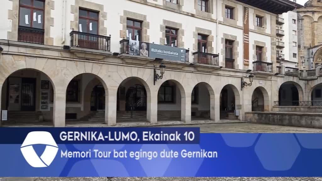 Memori Tour bat egingo dute Gernikan