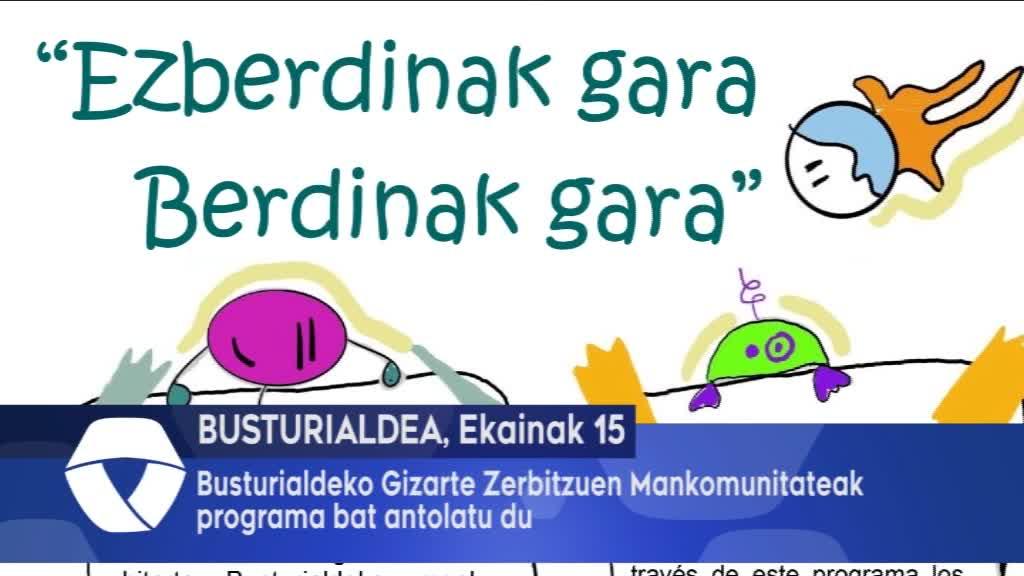 Busturialdeko Gizarte Zerbitzuen Mankomunitateak programa bat antolatu du