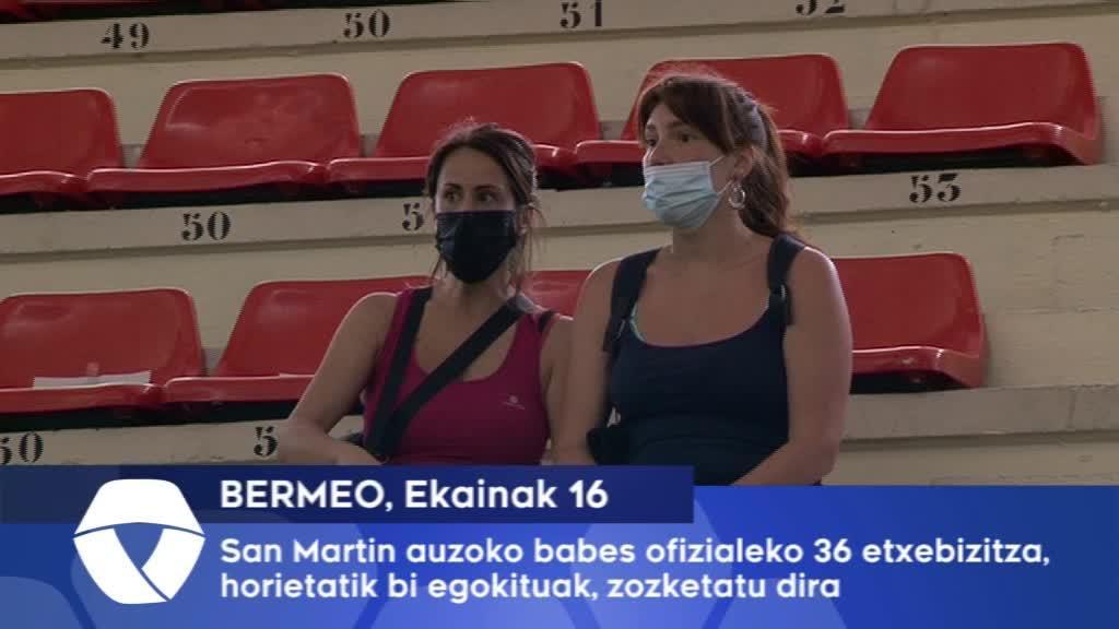 Bermeoko San Martin auzoko babes ofizialeko 36 etxebizitza, horietatik bi egokituak, zozketatu dira