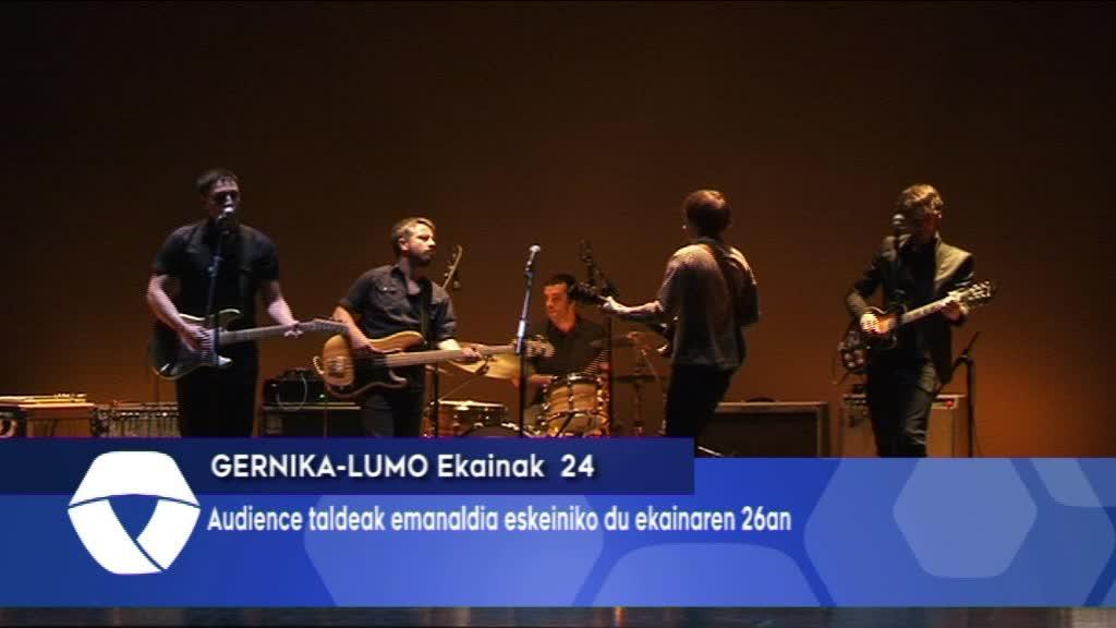 Audience taldeak emanaldia eskeiniko du Lizeo Antzokian