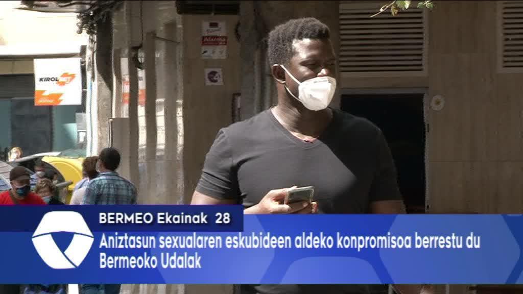 Aniztasun sexualaren eskubideen aldeko konpomisoa hartu du aho batez Bermeoko Udalak