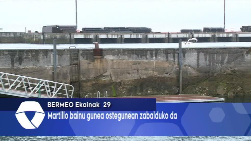 Ostegunetik aurrera berriro martxan izango da Martillo gunea