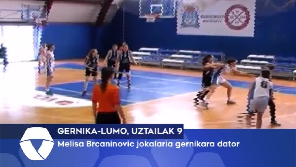 Melisa Brcaninovic jokalaria Gernikara dator