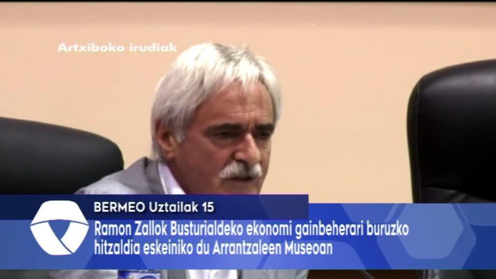 Ramon Zallok hitzaldia eskeiniko du Arrantzaleen Museoan