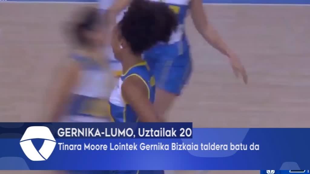 Tinara Moore Lointek Gernika Bizkaia taldera batu da