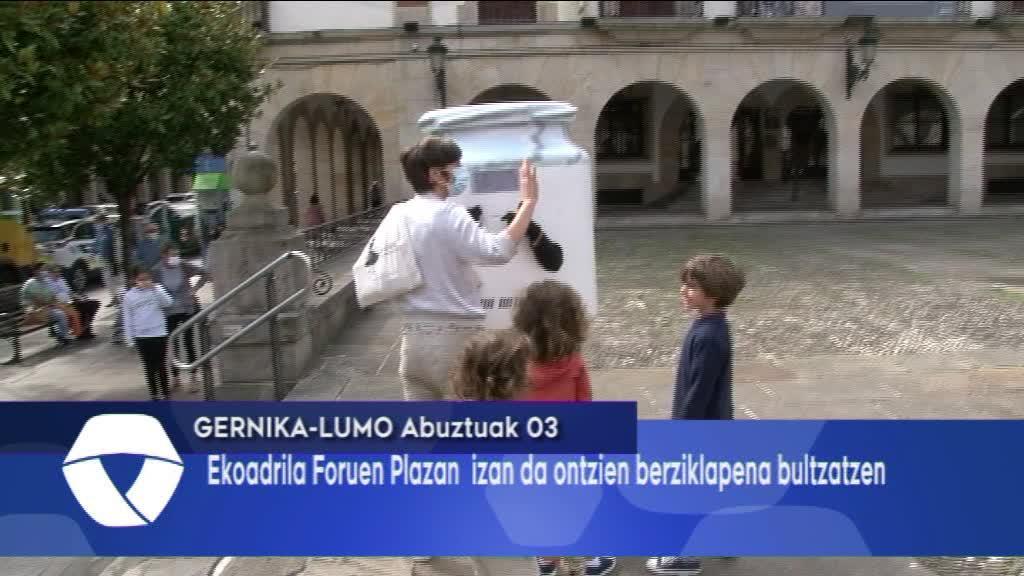 Ekoadrila izan da Foruen Plazan