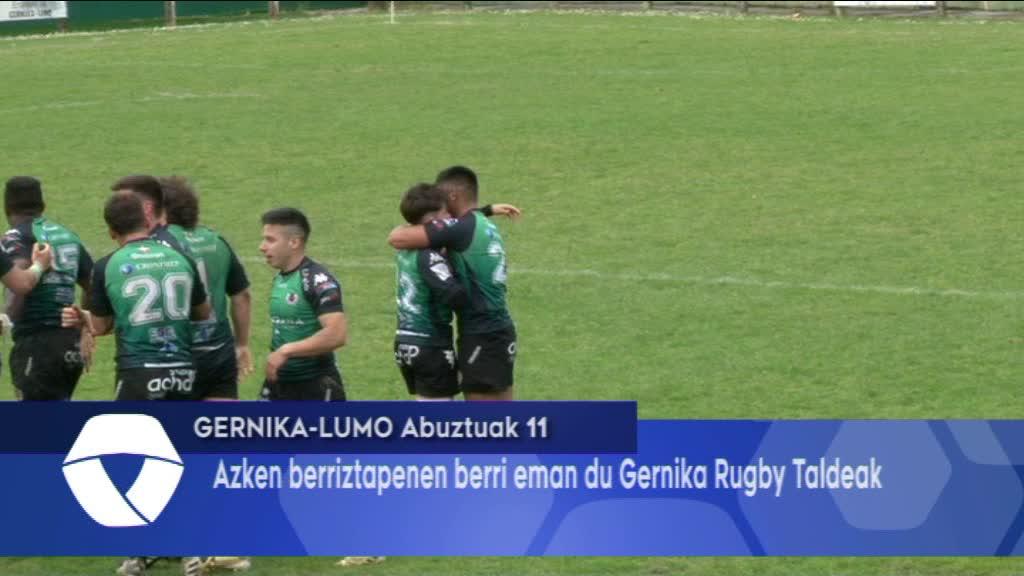 Azken berriztapenen berri eman du Gernika Rugby Taldeak