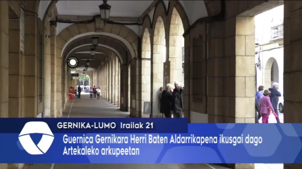 Guernica Gernikara erakusketa ikusgai da Artekalen