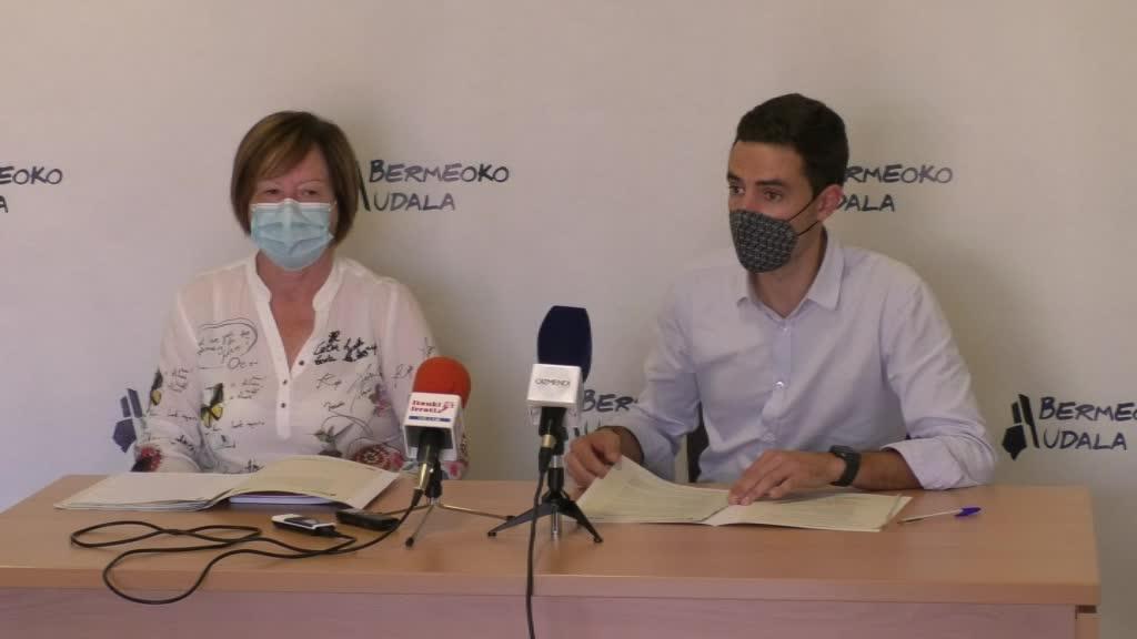Bermeoko Osoko Bilkuraren osteko agerraldia: Bilbao Bizkaia Ur Partzuergoa eta Udal tasak