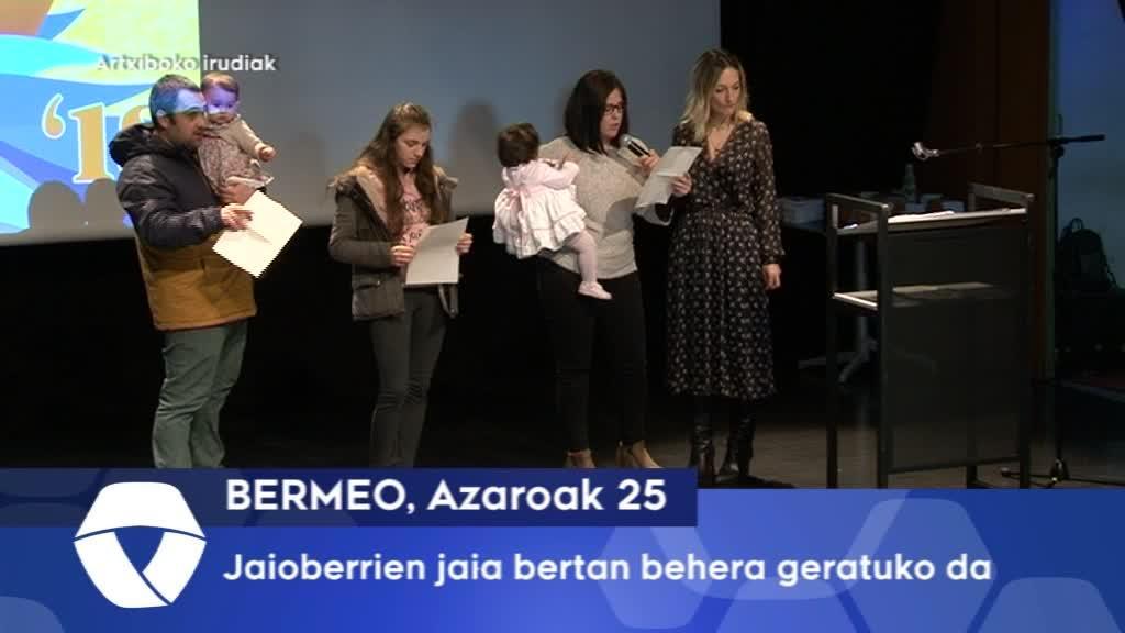 Bermeoko jaioberrien jaia bertan behera geratuko da