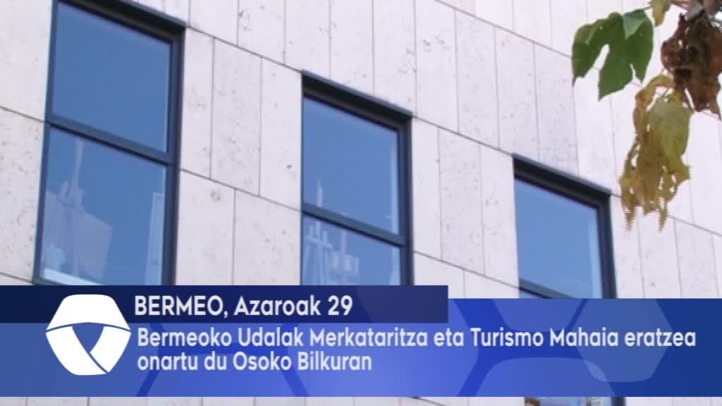 Bermeoko Udalak Merkataritza eta Turismo Mahaia eratzea onartu du