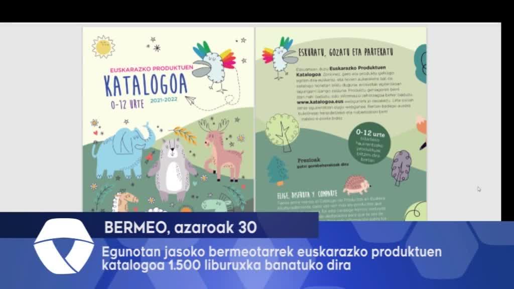 Egunotan jasoko bermeotarrek euskarazko produktuen katalogoa 1.500 liburuxka banatuko dira