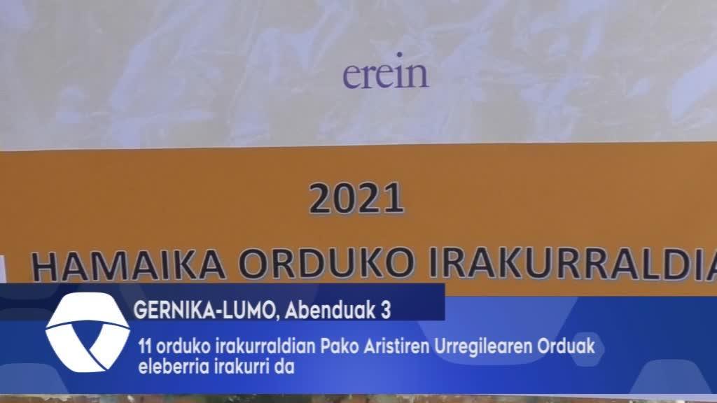 Hamaika orduko irakurraldia burutu da Berbalagunen eskutik