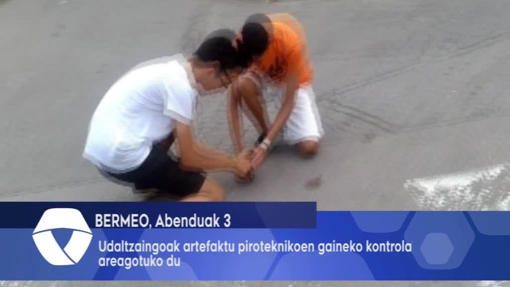 Bermeoko Udaltzaingoak artefaktu piroteknikoen gaineko kontrola areagotuko du