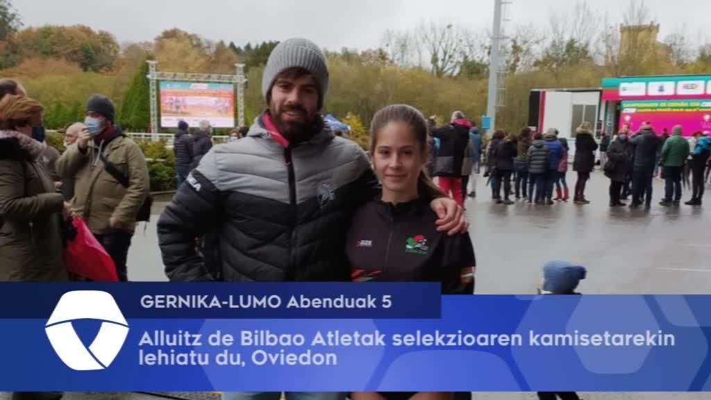 Alluitz de Bilbaok arrastoa utzi du Oviedon