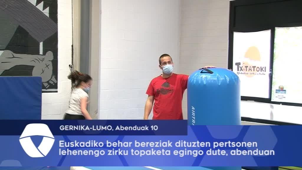 Hazitoki topaketak egingo dira euskadiko behar bereziak dituzten pertsoinen lehenengo zirku topaketa izanda