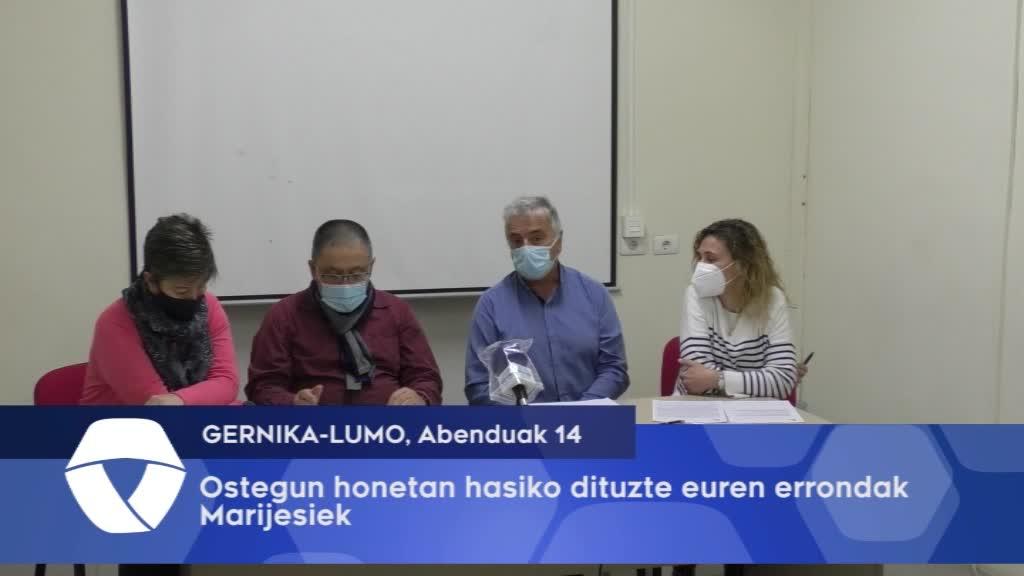 Ostegun honetan hasiko dituzte euren errondak Marijesiek