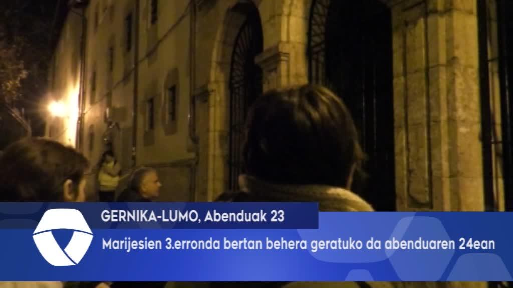 Gernikako Marijesien 3.erronda bertan behera geratu da