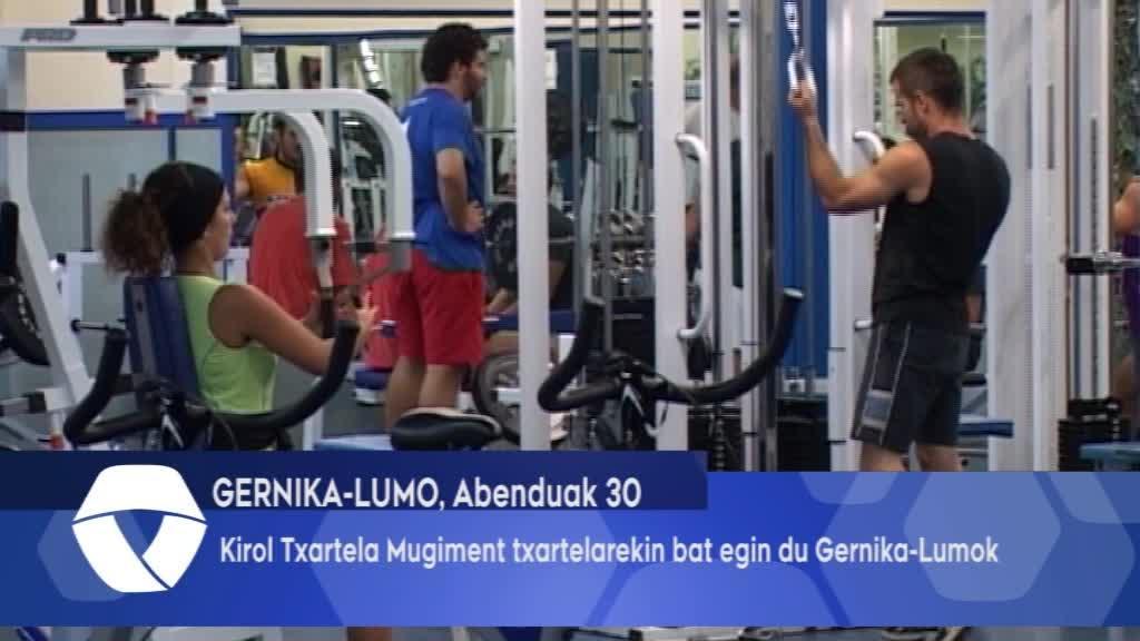 Gernika-Lumok bat egin du Kirola Txartela Mugiment txartelarekin
