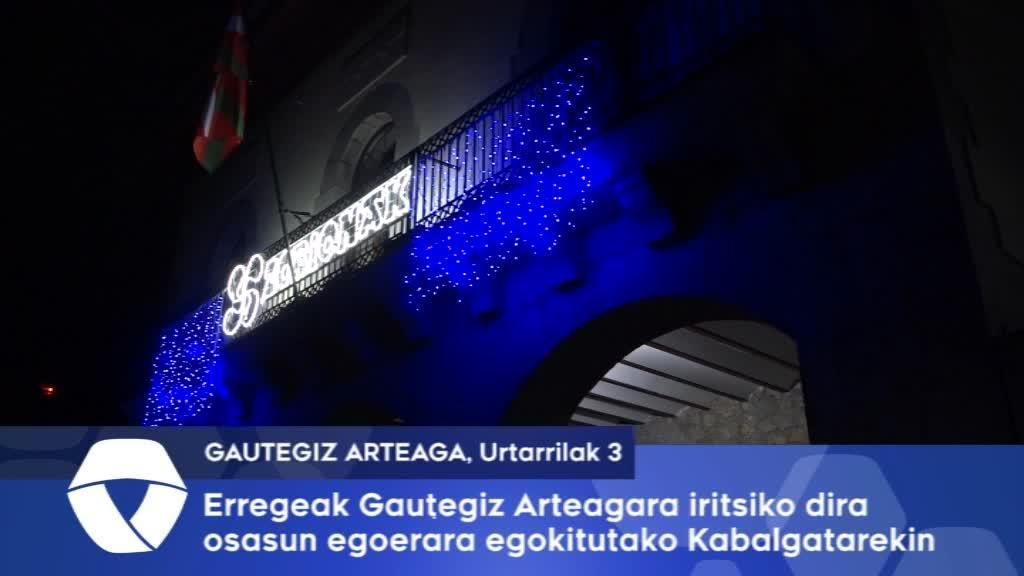 Erregeak Gautegiz Arteagara iritsiko dira osasun egoerara egokitutako Kabalgatarekin